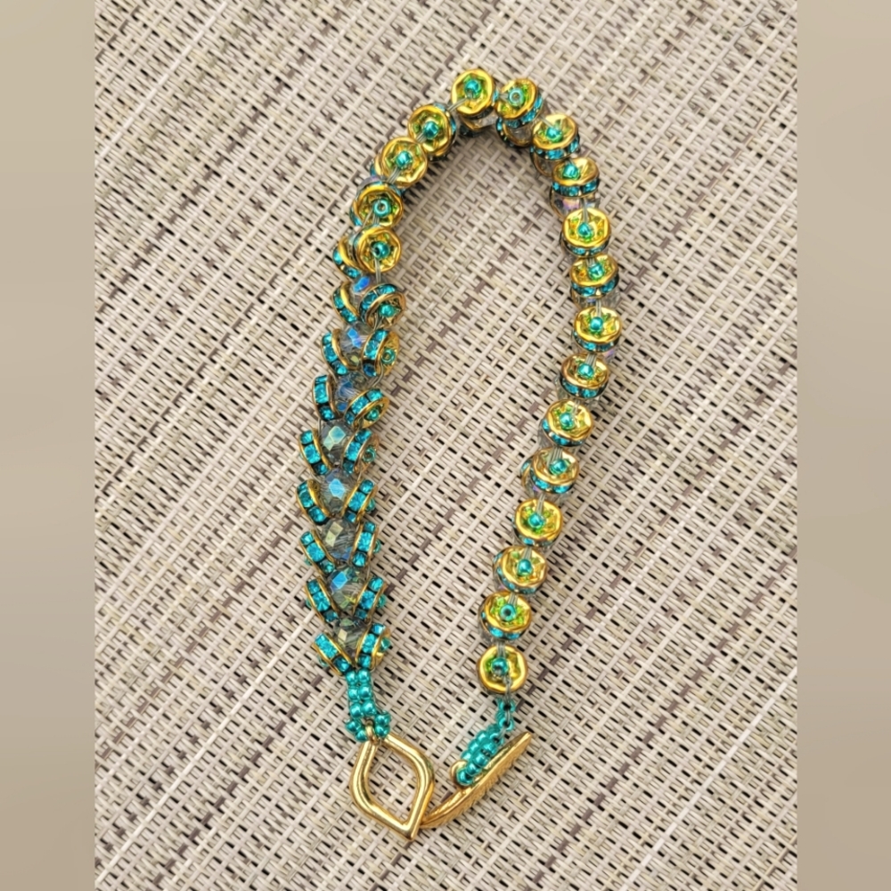 Blue Crystals Bracelet